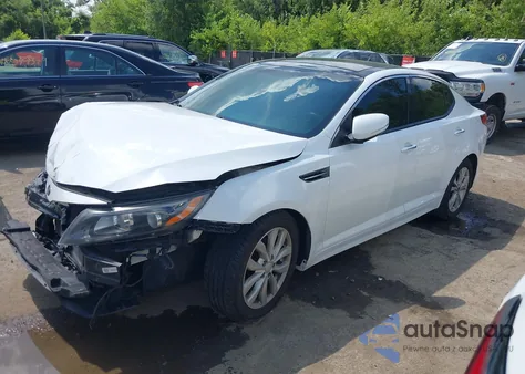 2015 Kia Optima Ex из США, поврежденный, VIN 5XXGN4A77FG508329